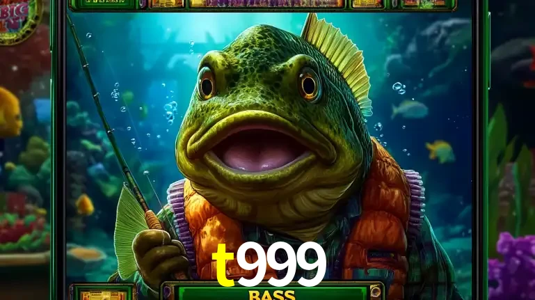Personagem de peixe pescador do popular jogo de slot com tema de pescaria, uma das emocionantes opções de caça-níqueis para jogar e ganhar no cassino t999.